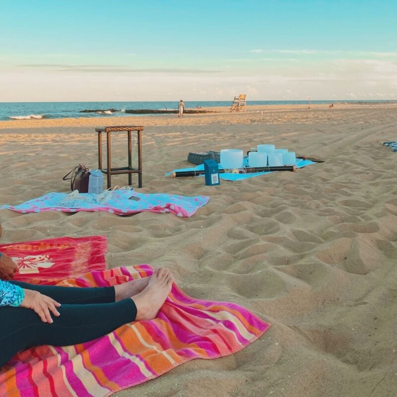 Yoga on the Beach 1